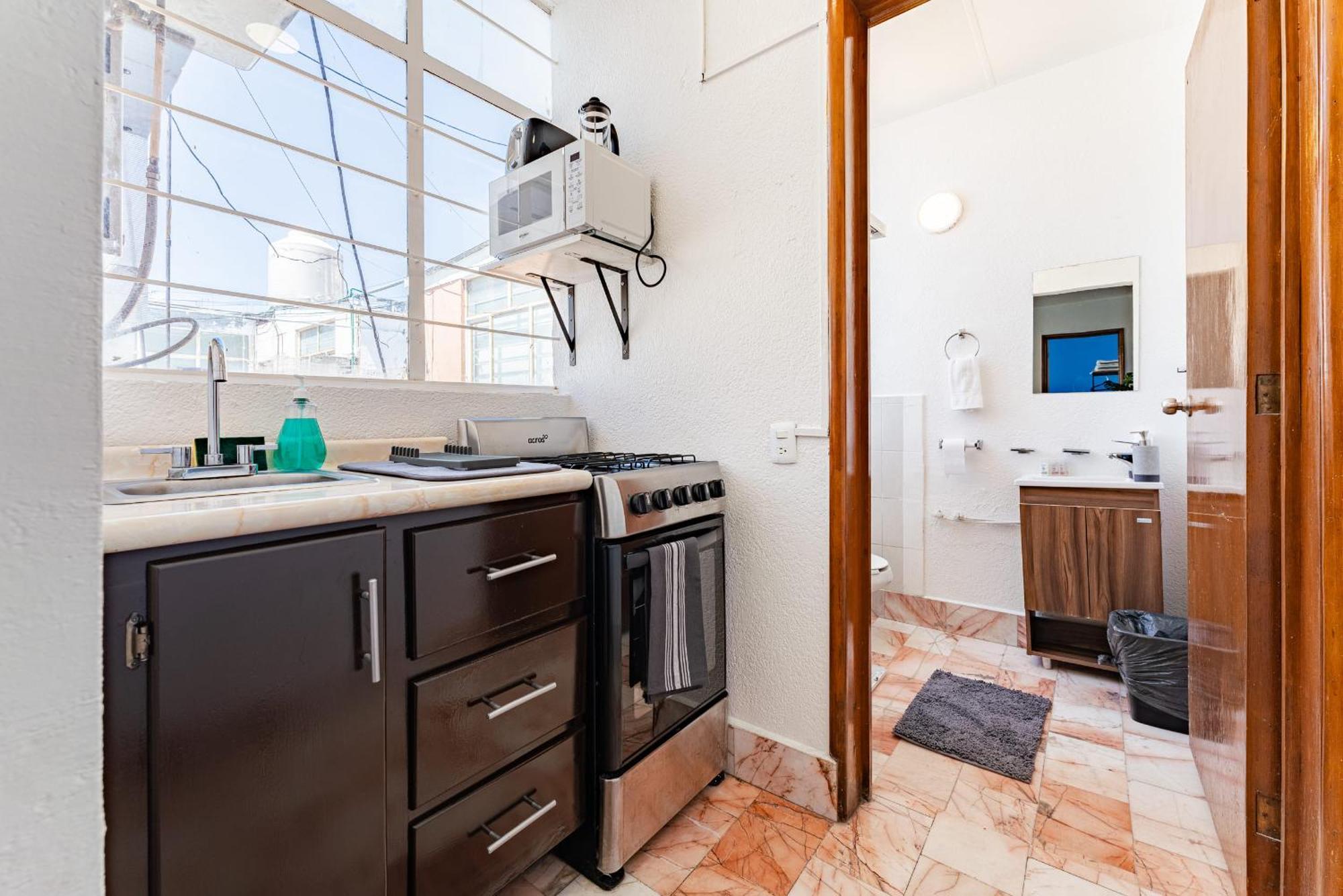 Ferienwohnung Santa Ma La Ribera Lofts By Vh Mexiko-Stadt Exterior foto
